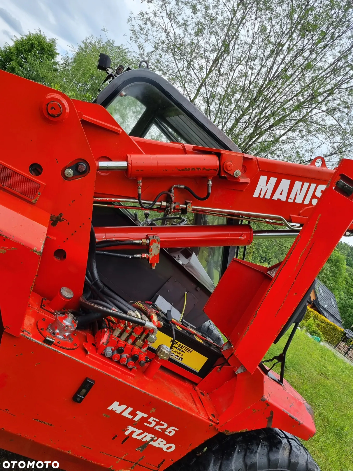 Manitou Ładowarka Teleskopowa MLT 526.Turbo Idealny stan z Norwegii z komunalki 2,5tony Perkins 4 cyl - 11