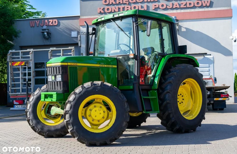 John Deere 6100 Stan idealny Bez Elektroniki  Ciągnik Prasa Rozrzutnik Obornika - 4