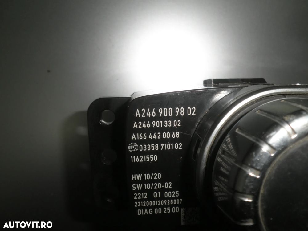 Joystick navigatie Mercedes A Class W176, B Class W246, A2469009802 A2469013302 A1664420068 - 3