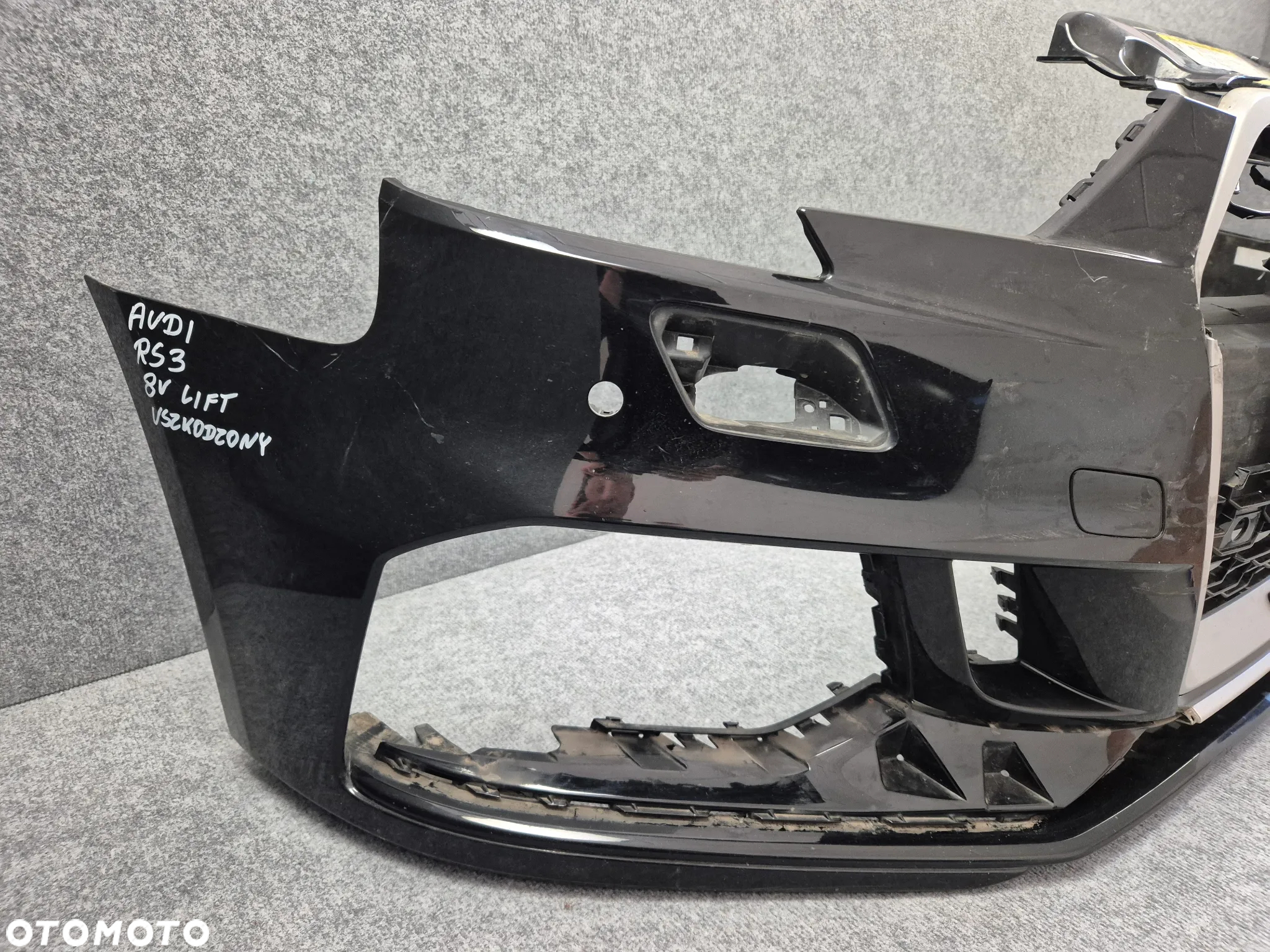 ZDERZAK PRZEDNI PRZÓD - AUDI RS3 8V4 LIFT 16-20 - 2