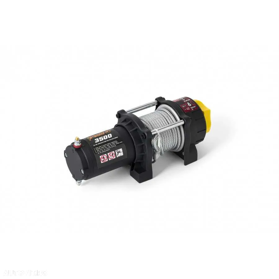 Troliu KANGAROOWINCH K3500 (trage 1588 kg)cablu otel sau sintetic) - 6