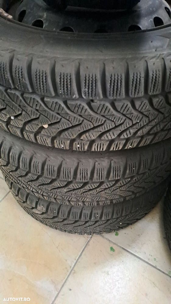 Anvelope iarna 185 65 r15 + jante tabla HYUNDAI - 3