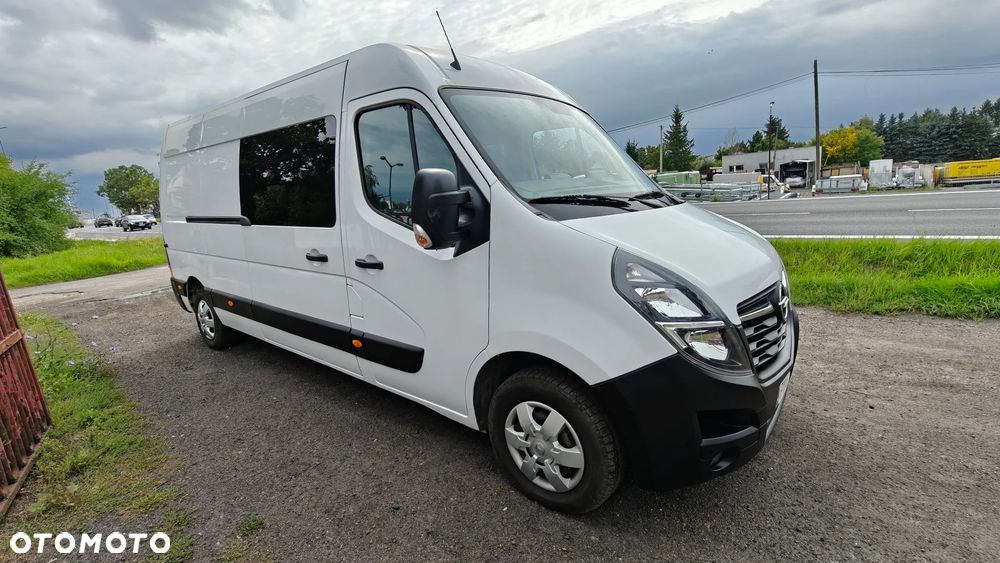 Renault Master  brygadówka 7 osób mały przebieg hak klima nawigacja tempomat - 4