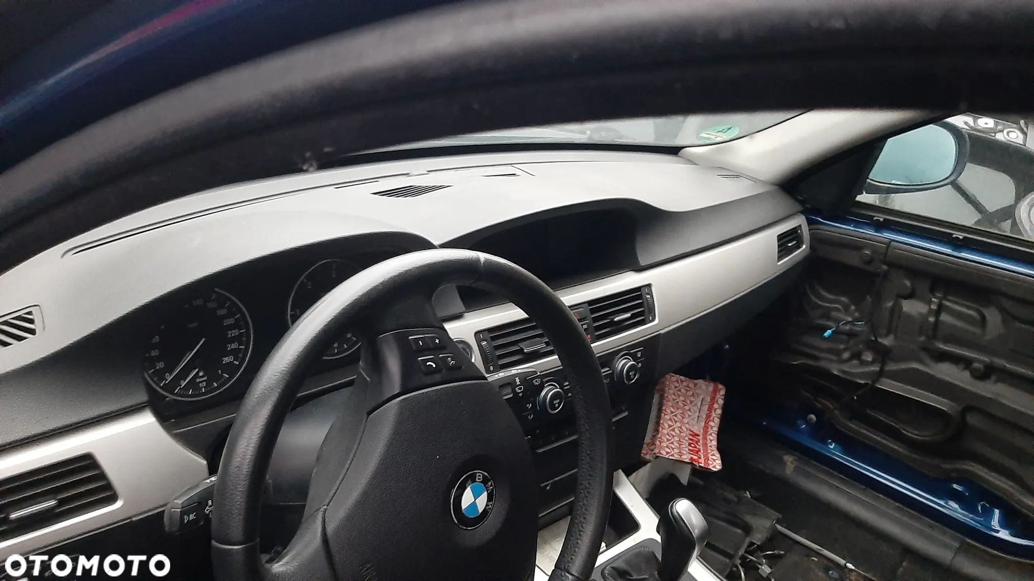 BMW E90 E91 E92 E93 DESKA KONSOLA PASY PODYSZKI RAF-AUTO CZĘŚCI - 1