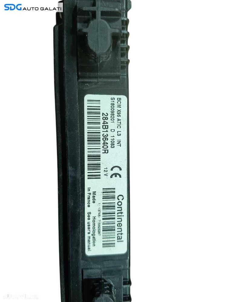 Kit Pornire ECU Calculator Motor Control Confort Coloana Ax Blocator Volan Cartela Cititor Chei Cheie CIP Imobilizator Renault Megane 3 1.9 dCi 2008 - 2016 Cod 237100055R 0281015798 284B13640R 285909828R [LS0146] - 7