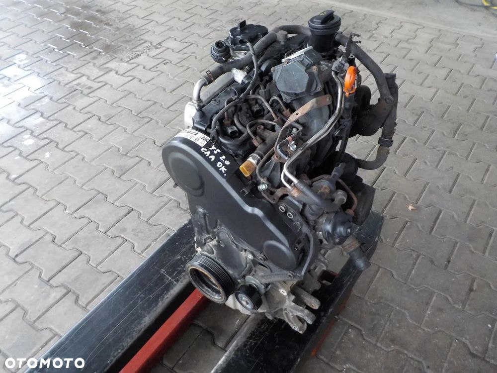 VW T5 T6 SILNIK 2.0 TDI CAA + WTRYSKI + POMPA + KOLEKTOR KOMPLETNY - 2