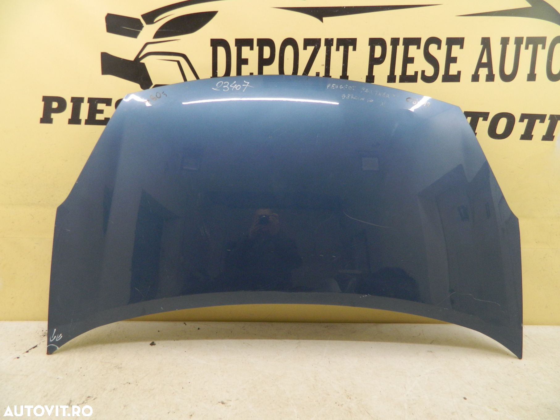 Capota motor Peugeot Partner / Citroen Berlingo, 2008, 2009, 2010, 2011, 2012, 2013, 2014, 2015, 2016, 2017. - 2