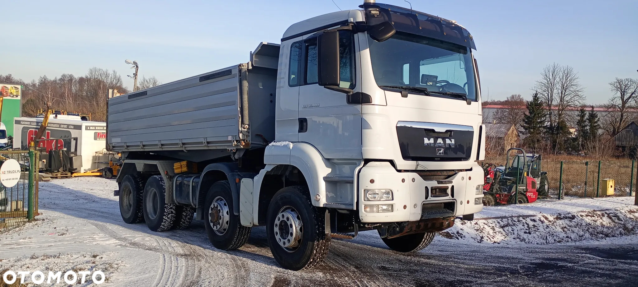 MAN TGS 35,440 8X4 WECHSELSYSTEM KIPER - BETONOMIESZARKA 9m3 - 8