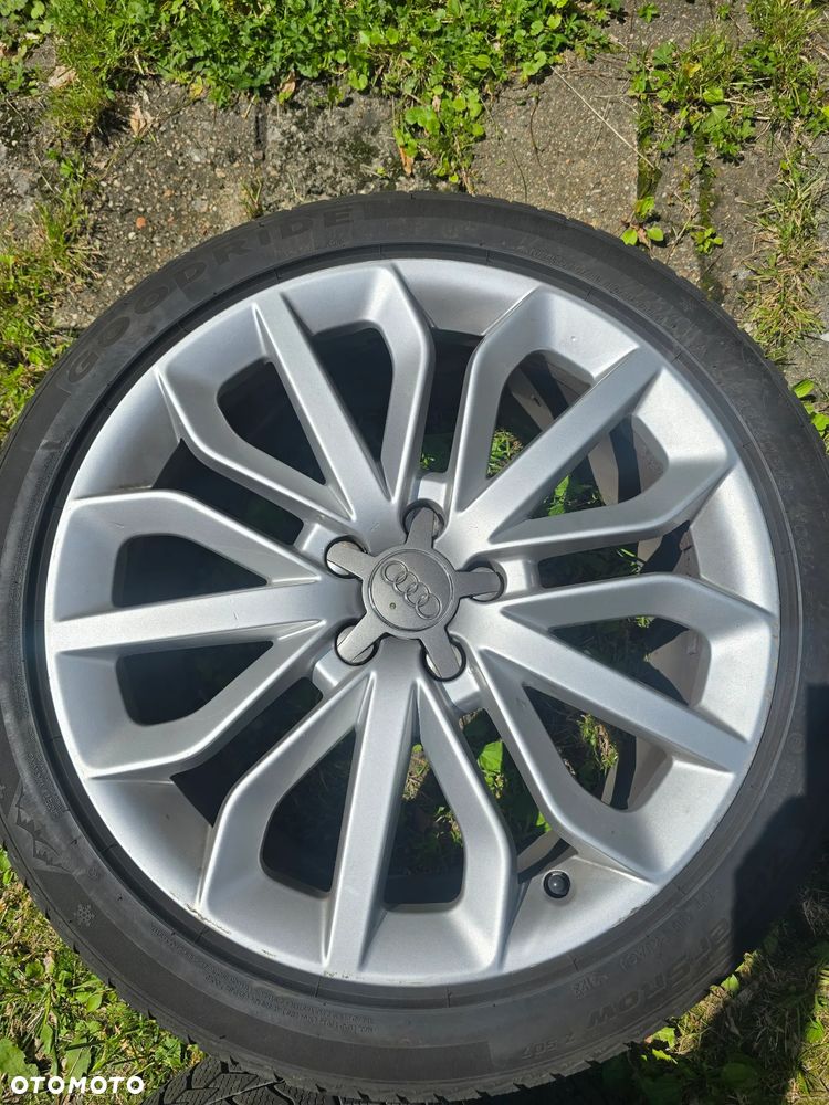Alufelgi + opony alumioniowe oryginalne AUDI OE 19" 8,5x19 ET45 5x112 A4 A6 A7 VW - 4