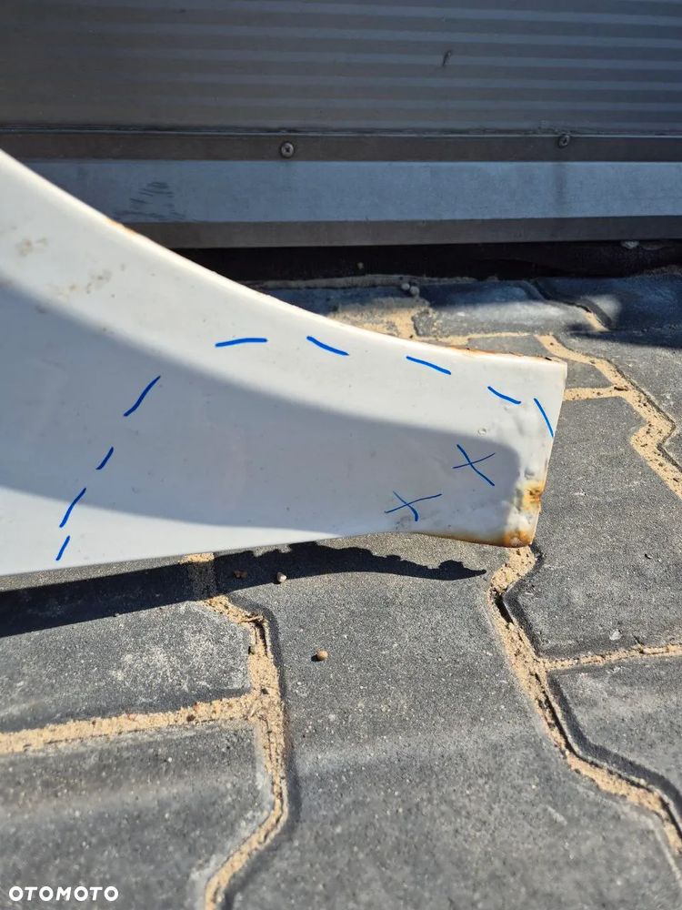 AUDI A3 8P LIFT 2007-2012 BŁOTNIK PRAWY PRZEDNI BIAŁY(dostępny 1 błotnik) - 3