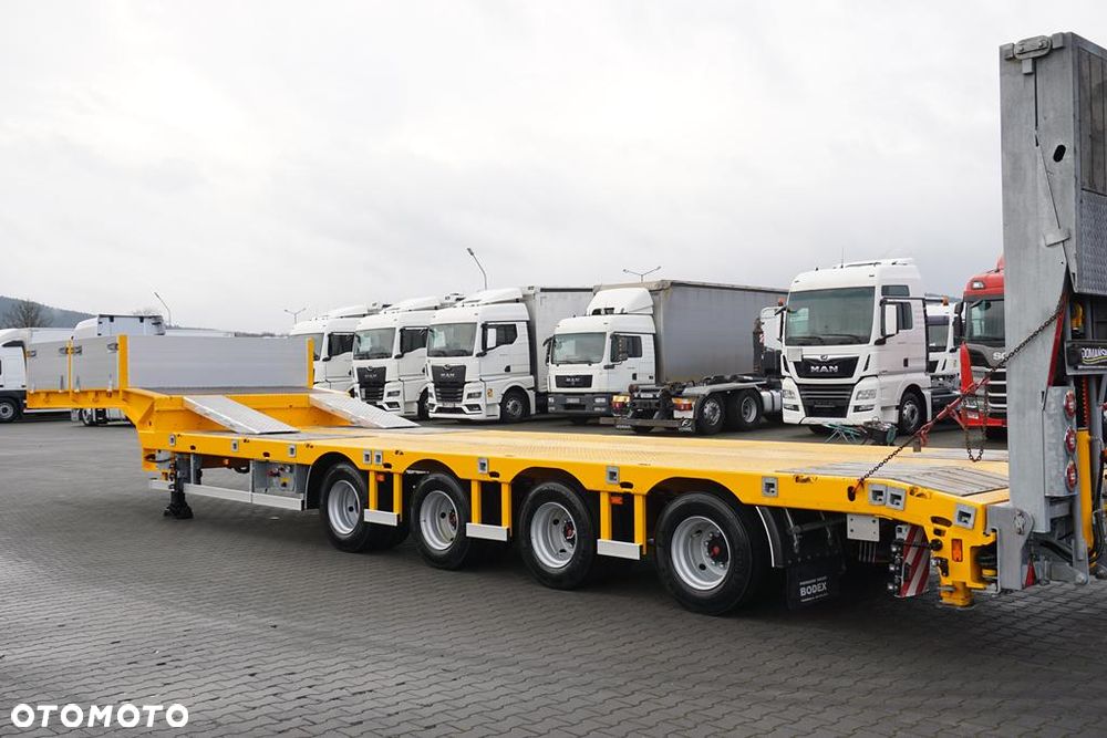 Bodex / NISKOPODWOZIOWA / 4 OSIE / NAJAZDY / 2 X OŚ SKRĘTNA / DMC 65 000 KG / JAK NOWA - 22