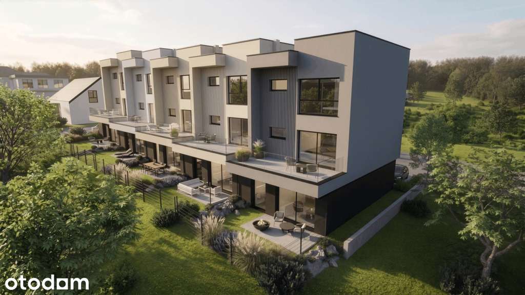 Dwupoziomowy apartament z przestronnym tarasem