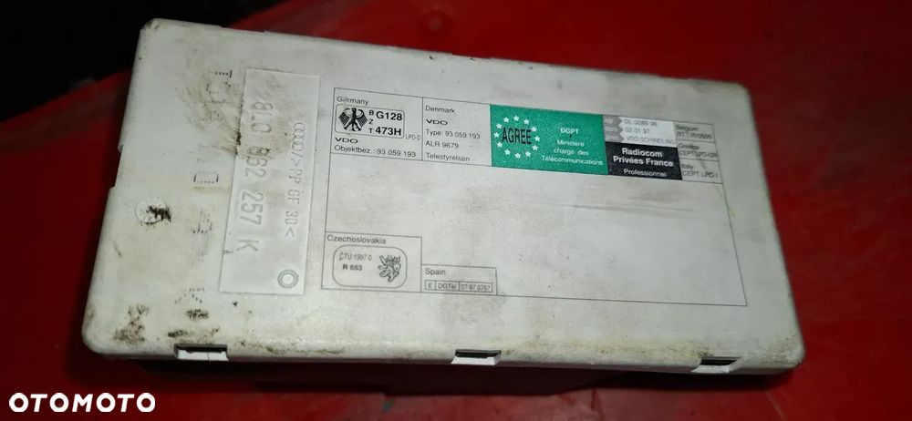 POMPKA CENTRALNEGO ZAMKA AUDI A3 8L 8L0862257K - 1