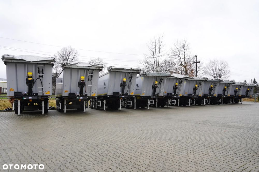 Wielton NW-3 / waga 6,2t / poj. 38 m3 / elek. dach / Teflon / 50 naczep r.2022 - 4