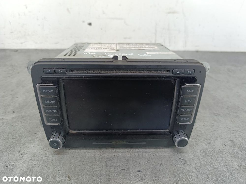 RADIO FABRYCZNE VW PASSAT CC 1T0035680B A2C53350029  CONTINENTAL - 1