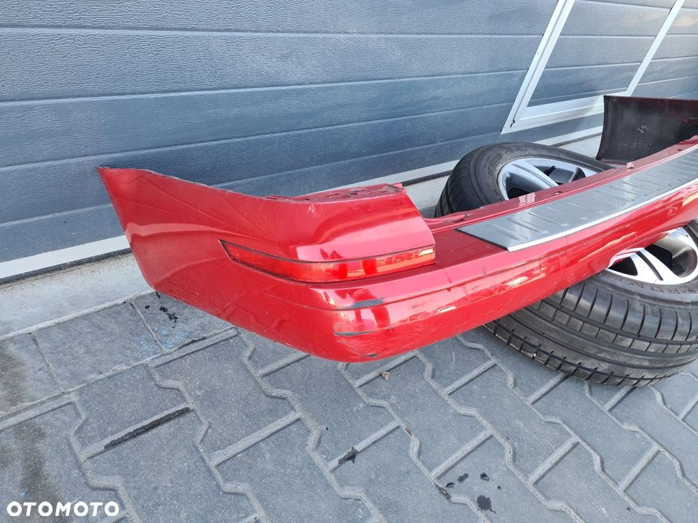 VW T6 zderzak tył czerwony LH3T - 2
