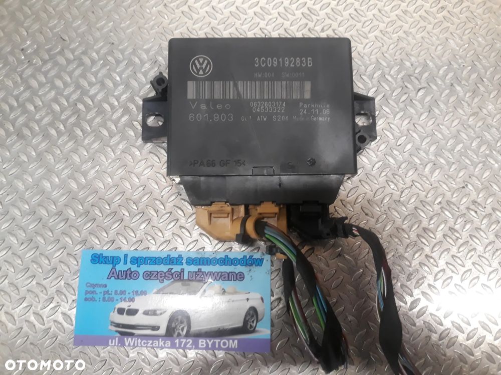 MODUŁ PARKOWANIA PDC VOLKSWAGEN PASSAT B6 2,0 TFSI  3C0919283B - 1