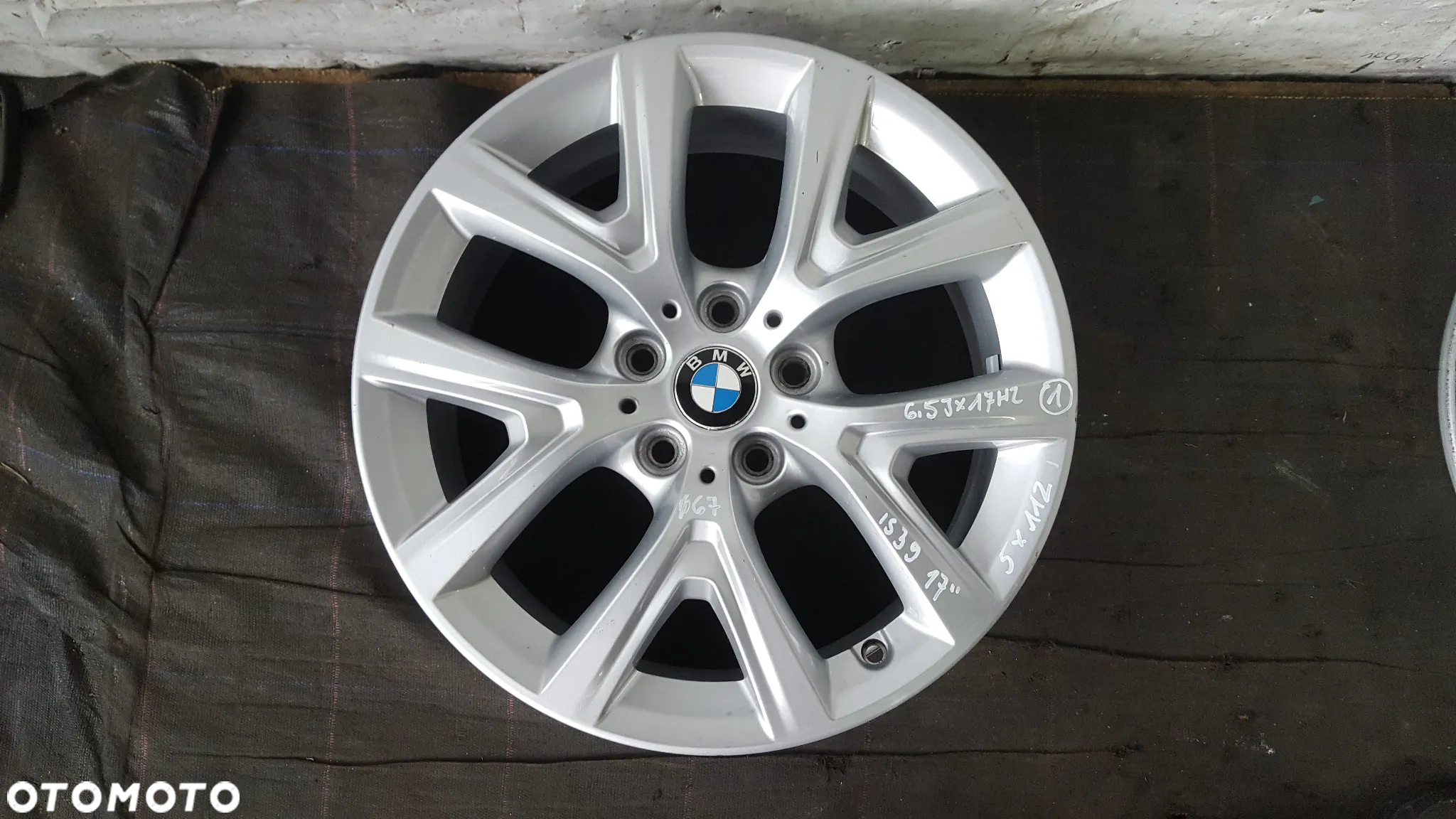 6856076 FELGI 5x112 6.5Jx17'' ET39 BMW X1 F48 F39 PASUJĄ DO AUDI VW SEAT SKODA MERC - 2