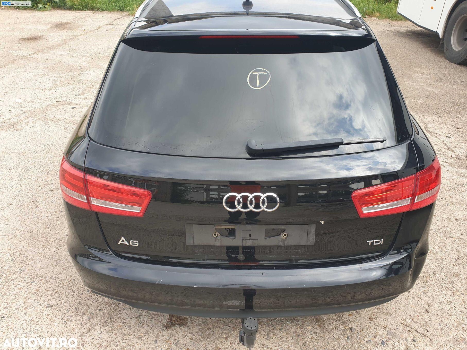 Haion Hayon Capota Portbagaj Dezechipat cu Luneta Geam Sticla Audi A6 C7 Break Avant 2011 - 2018 Culoare LY9B [K5416] - 2