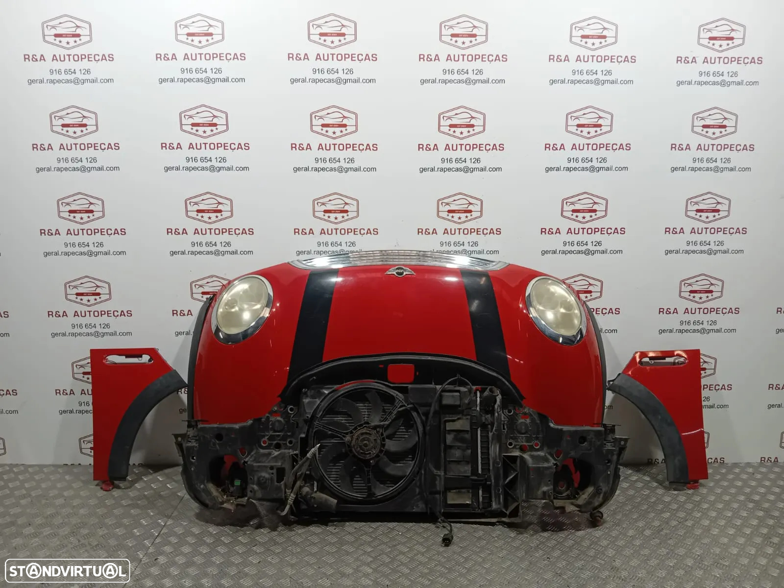 Frente Completa Mini Cooper One R50 R52 R53 Facelift LCi - 6