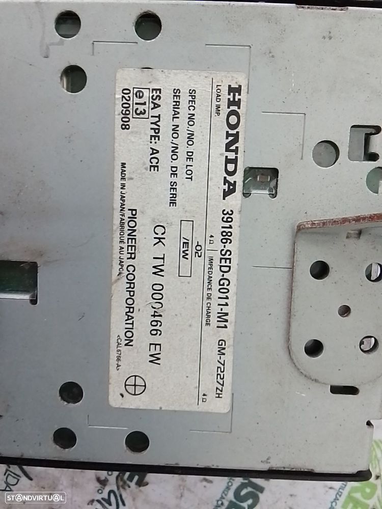 Amplificador Áudio Honda Accord Vii Tourer (Cm, Cn) - 3