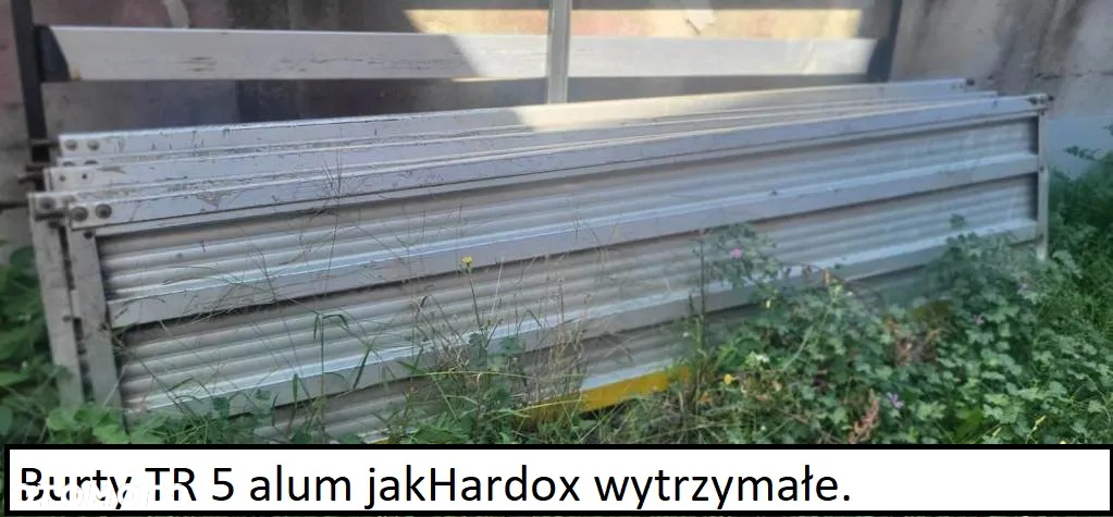 Burty Aluminium  kiper wywrot skrzynia kontener - 3