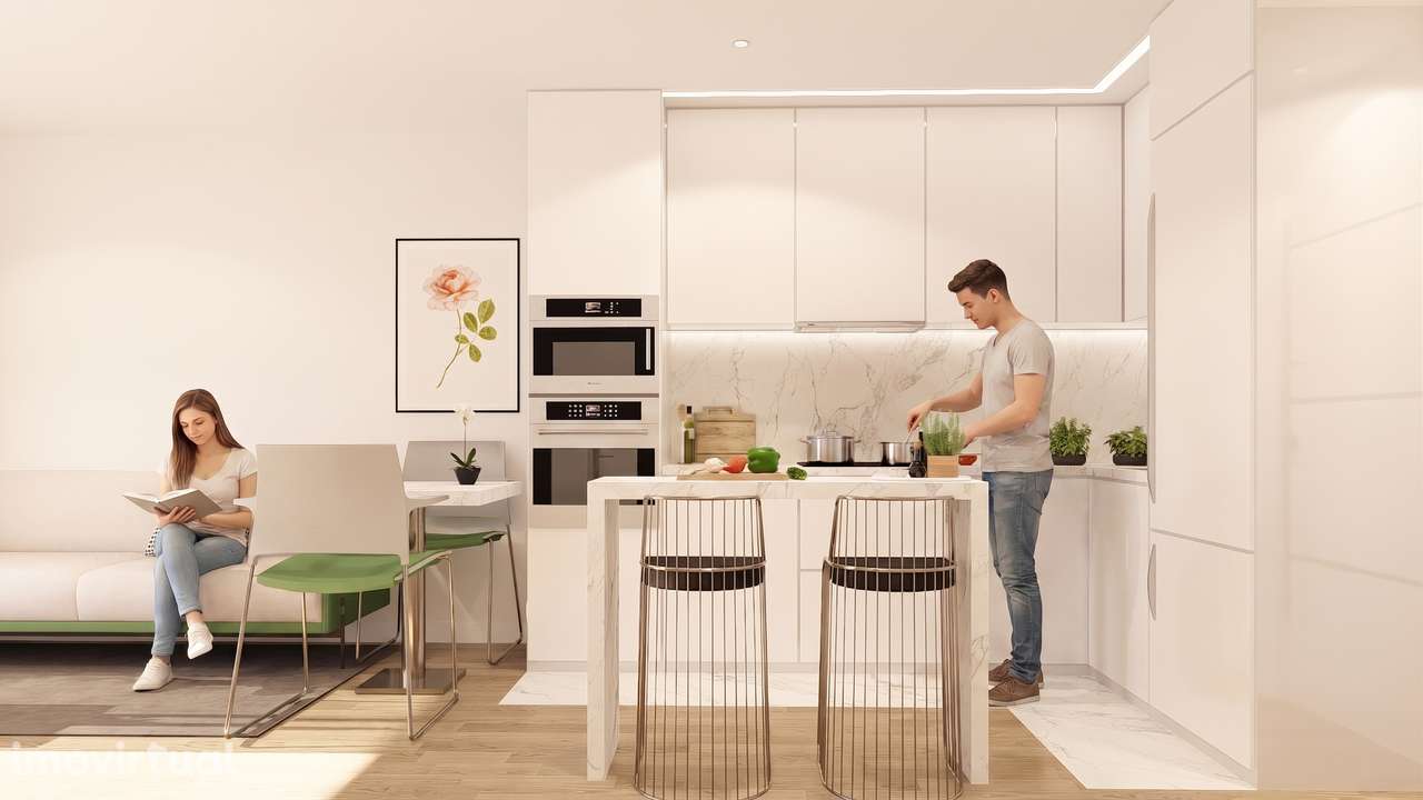 T1 Novo com varanda e garagem Vilar de Paraíso - Grande imagem: 4/40