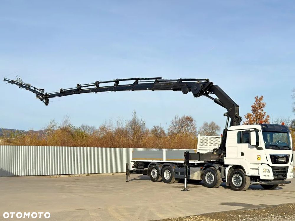 MAN TGS 35.440 * SKRZYNIA 6,50 m * HIAB 422 E-7 HIPRO + JIB 75 X-4 + PILOT - 2