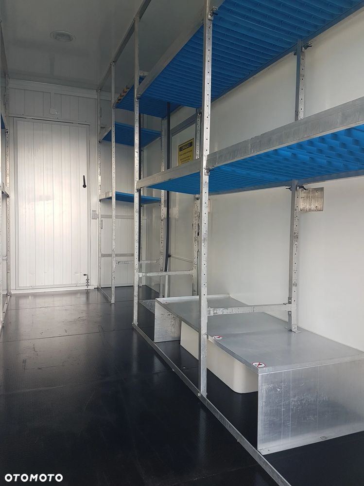 Iveco DAILY KONTENER NISKOPODŁOGOWY 4,43x2,23x2,42 SKLEP FOODTRUCK BAR KLIMA KONIOWÓZ KAMPER - 27