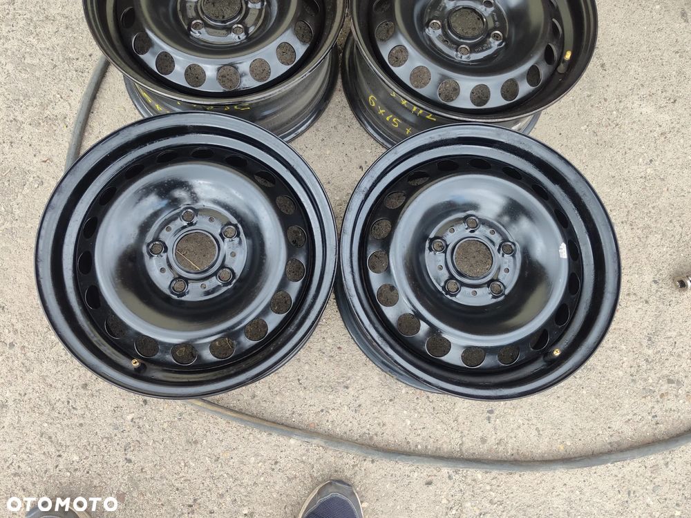 5x112 Felgi stalowe Stal 15 Koła VW GOLF CADDY TOURAN SHARAN AUDI A4 B5 B6 A6 C5 SEAT LEON TOLEDO ALHAMBRA ALTEA SKODA OCTAVIA Passat B5 Legnica ALU-RAD - 5