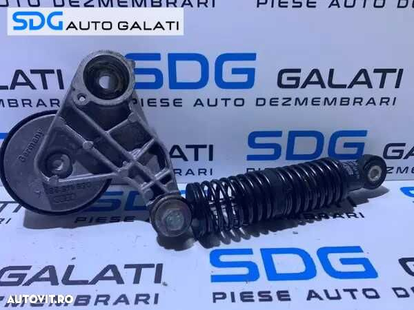 Suport Rola Intinzatoare Curea Alternator Telescop Amortizor Volkswagen Passat B5.5 2.5TDI V6 2001 - 2005 Cod 059145283A - 6