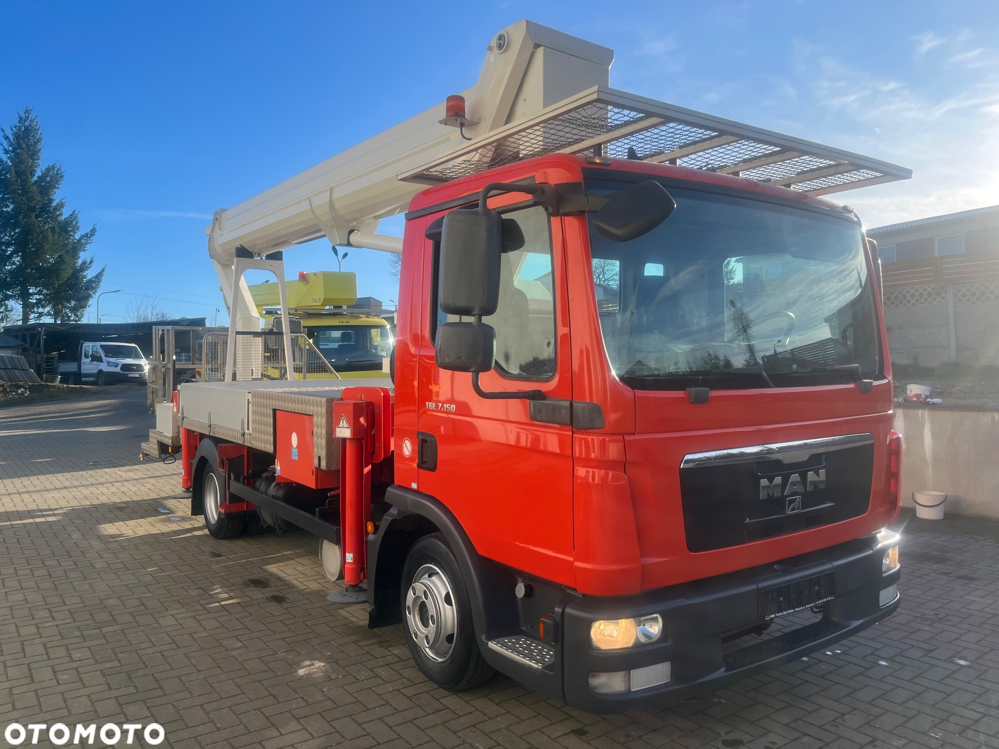 MAN Podnośnik Koszowy Zwyżka Ruthmann T330 33 Metry DmC 7500KG! 21 M w bok! UDT! Jak Wumag GsR Multitel - 6
