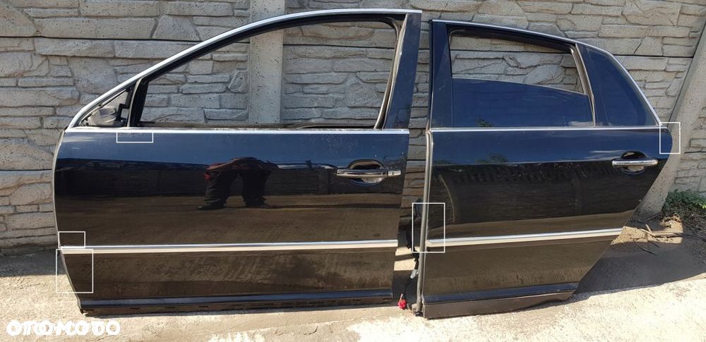 VW PHAETON DRZWI GOŁE LEWY TYŁ - 1