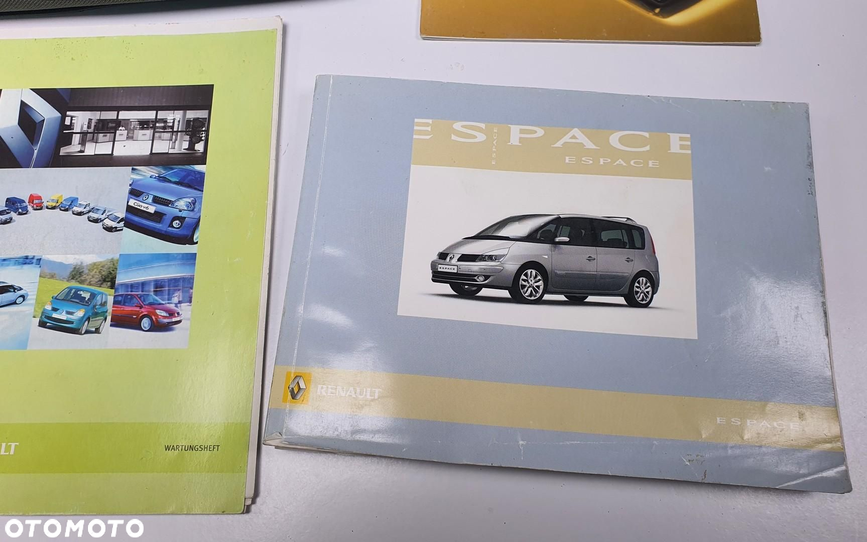 INSTRUKCJA OBSŁUGI + ETUI RENAULT ESPACE IV - 3