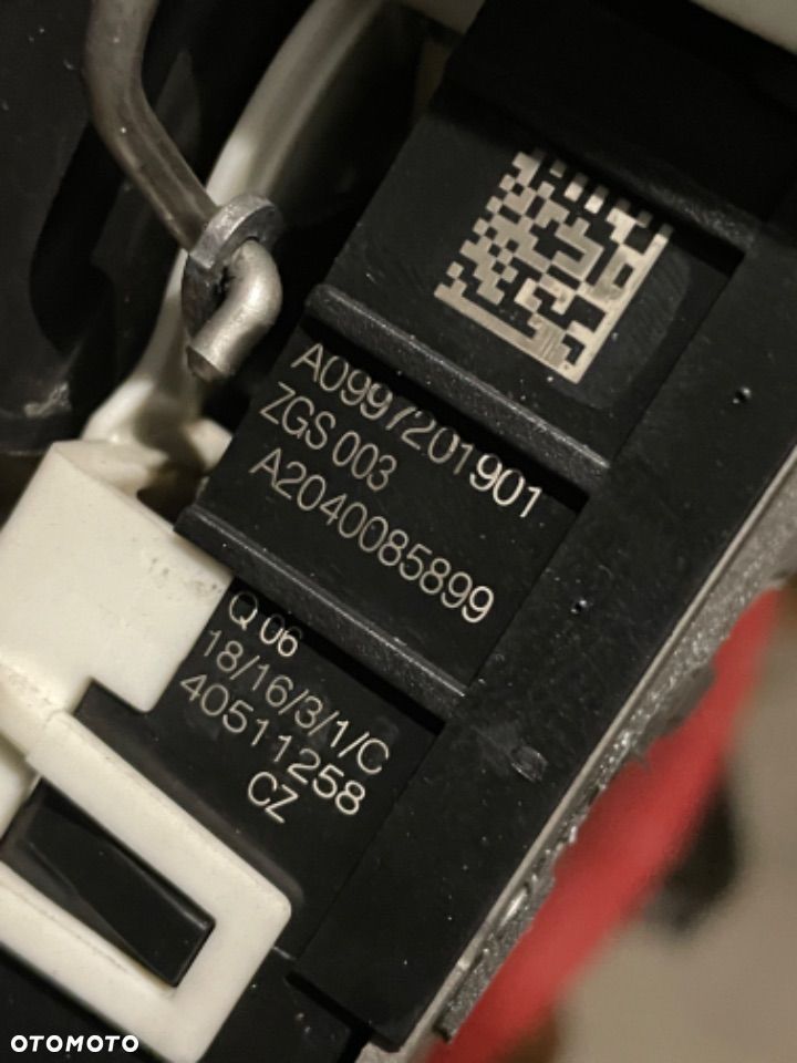 Mercedes CLA W117 zamek w drzwi lewe listwa klamka key less go podnośnik instalacja głośnik - 15