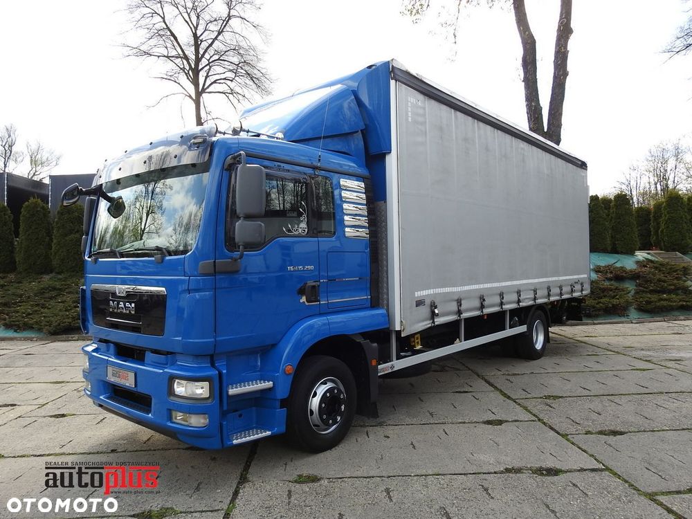 MAN TGM 15.290 PLANDEKA WINDA 18 PALET KLIMATYZACJA TEMPOMAT PNEUMATYKA BLIŹNIACZE KOŁA  290KM - 2