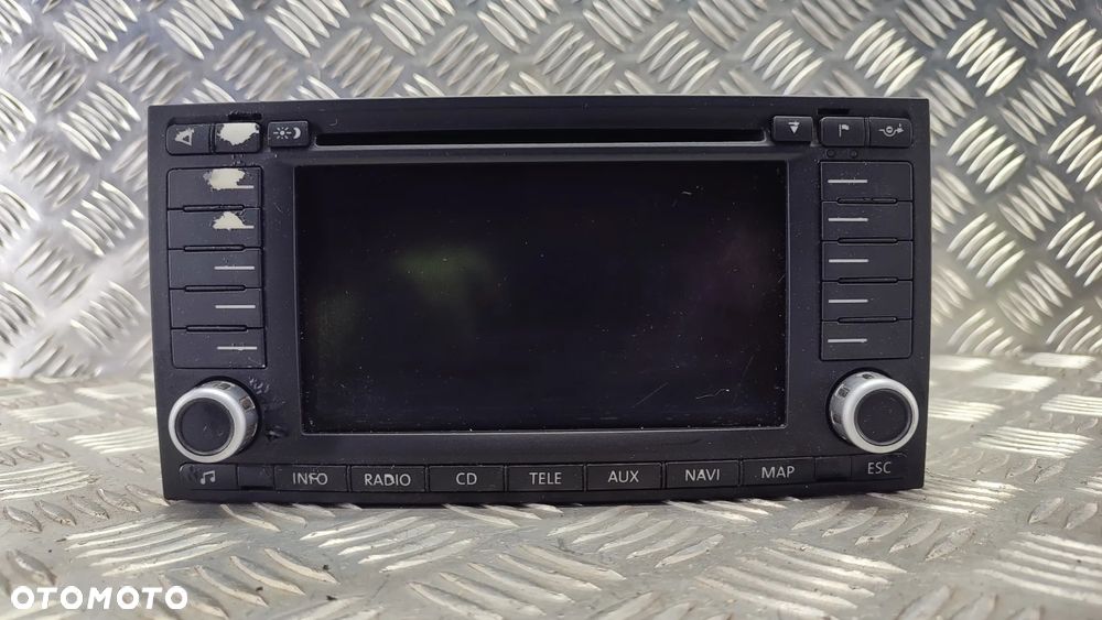 VW TOUAREG 7L 03-09R RADIO CD NAWIGACJA KOD ORYGINAL 7L6035191C 7L6035191 C - 2