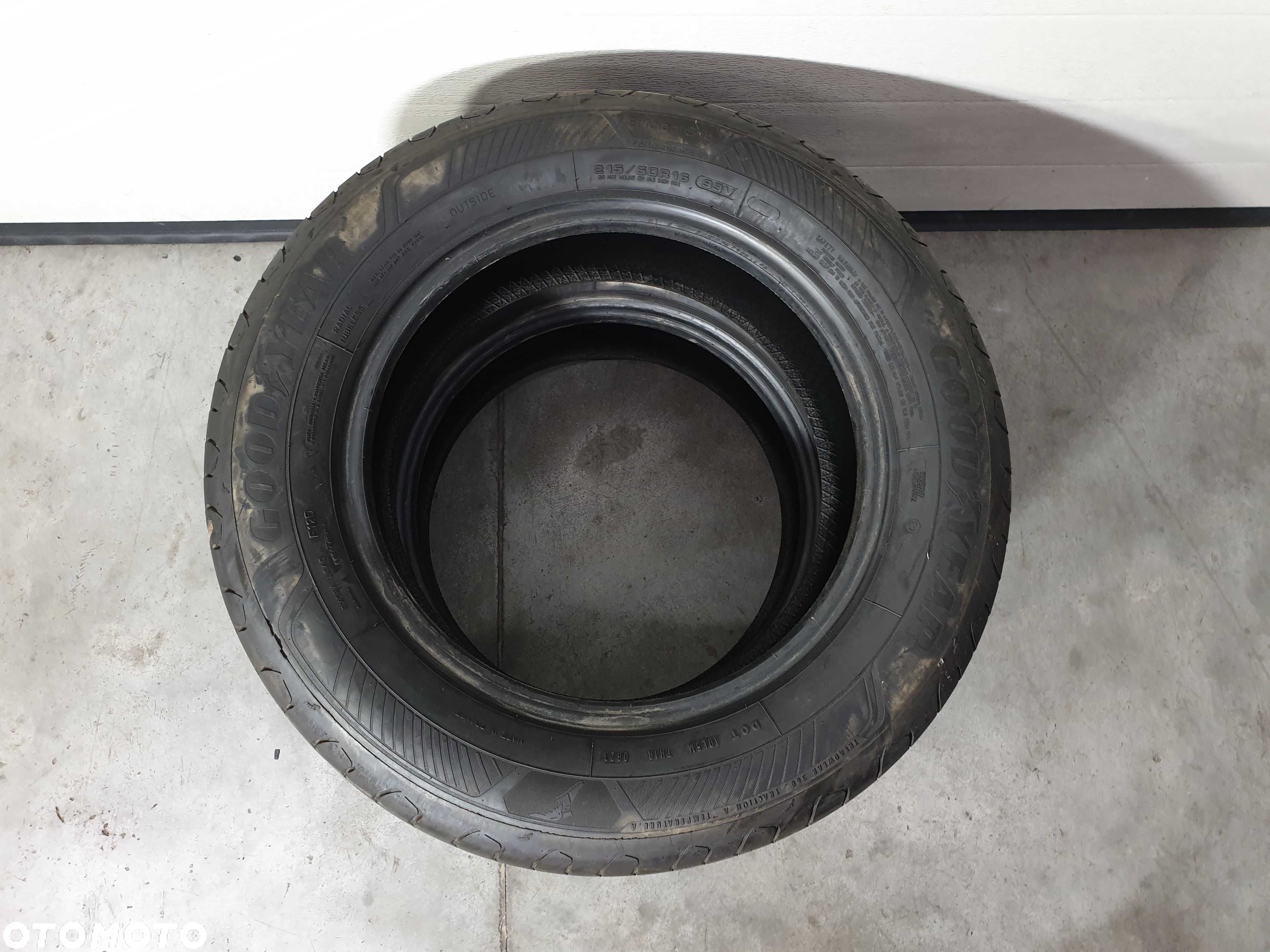 2szt. 215/60/16 99V Goodyear EfficientGrip Perf2 7mm 2023r [ 11140 ] - 2