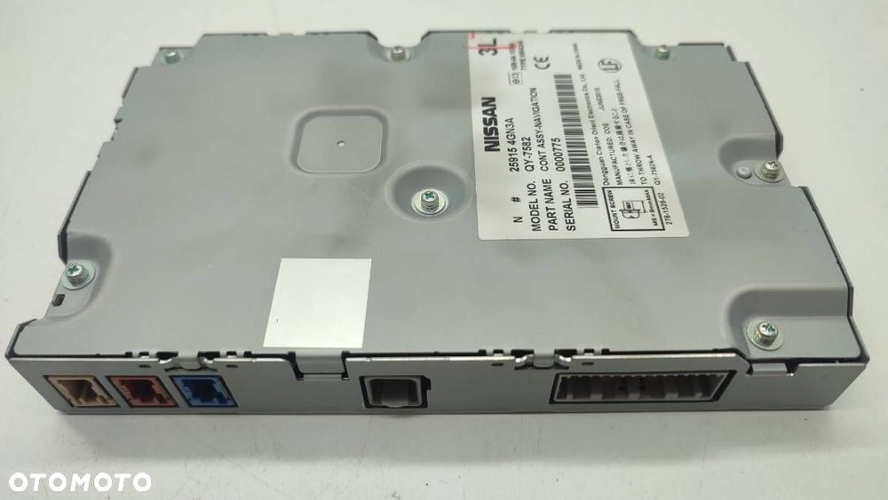 MODUŁ STEROWNIK NAWIGACJI 25915 4GN3A INFINITI Q50 EUROPA 259154GN3A