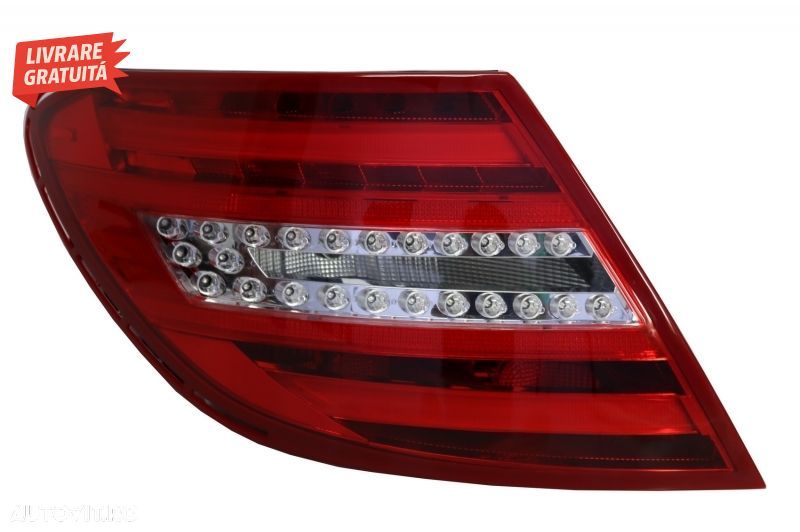 Stopuri LED Mercedes C-Class W204 (2007-2012) LED Light Bar Facelift Design- livrare gratuita - 2
