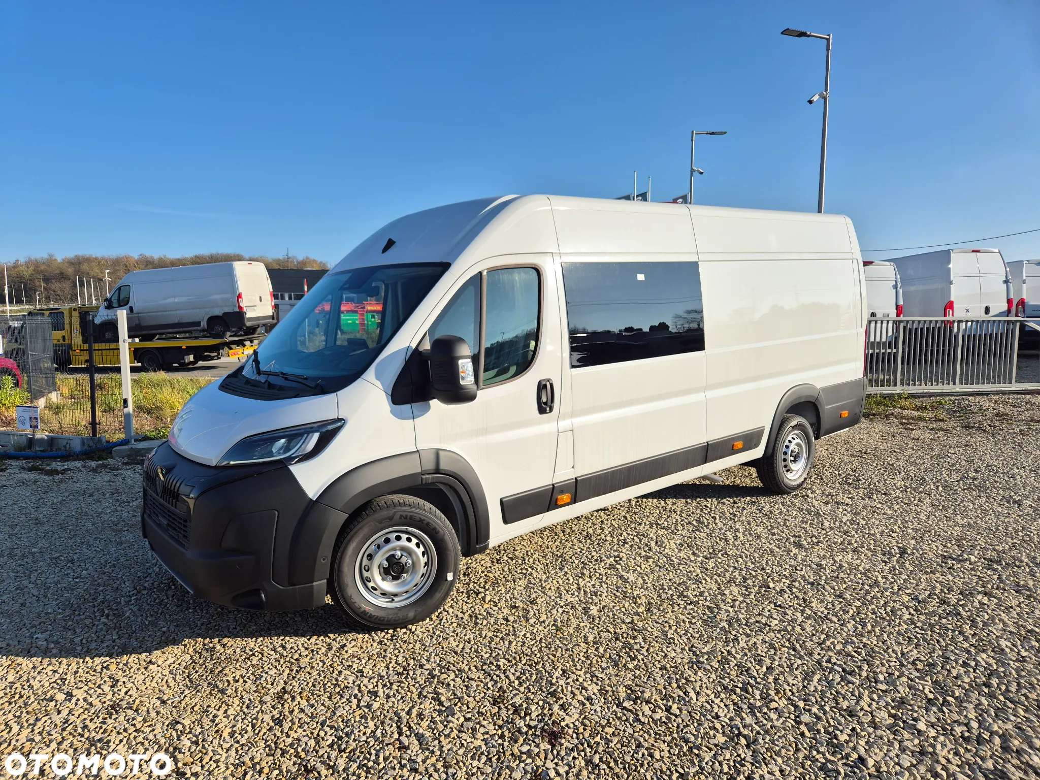 Peugeot Boxer Furgon Brygadowy 7miejsc L4H2 2.2 H3-POWER 180KM !! OD RĘKI !! - 2