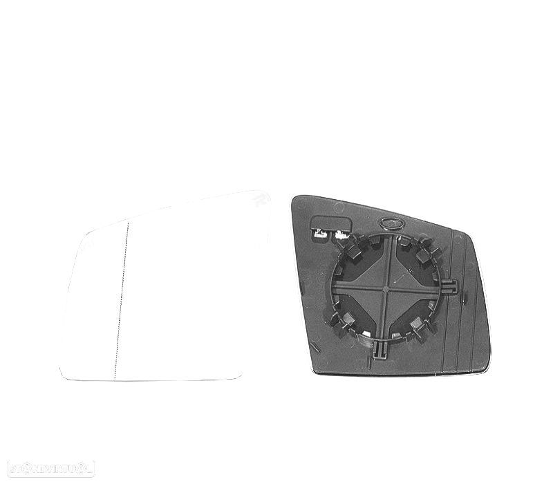 VIDRO ESPELHO BASE ESQUERDA MERCEDES CLASSE G W463 GLK 12- - 1