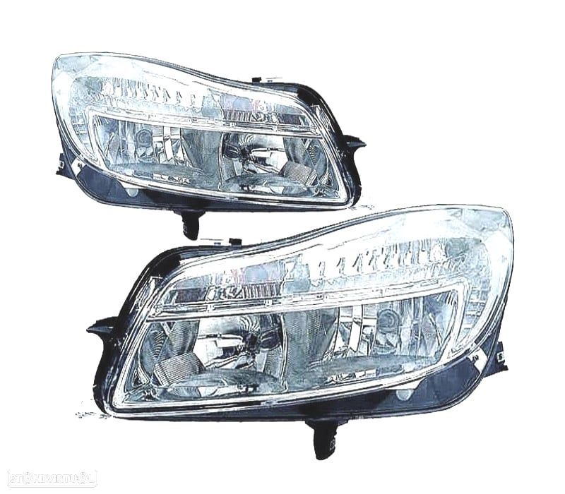 FAROIS PARA OPEL INSIGNIA 08-13 - 1