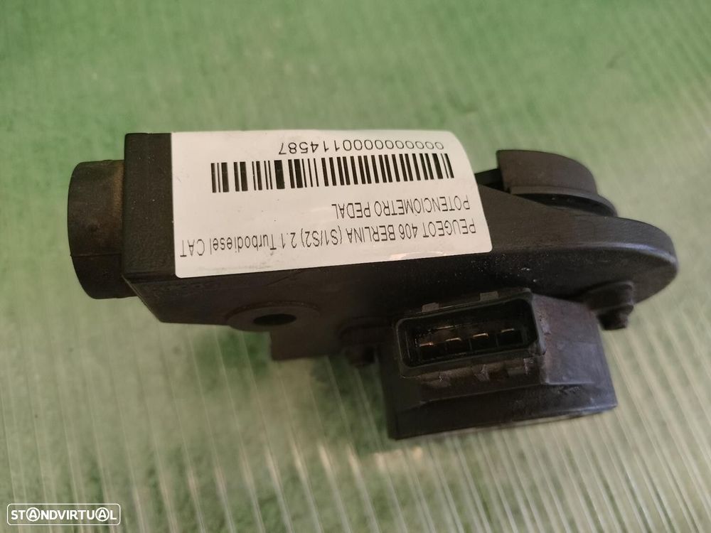 POTENCIOMETRO PEDAL PEUGEOT 406 1997 -9160531 - 3