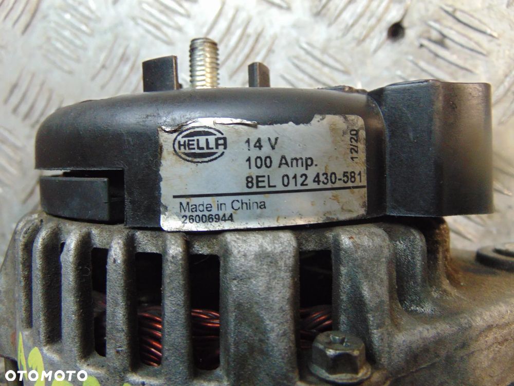 Alternator opel a20DTH - 3