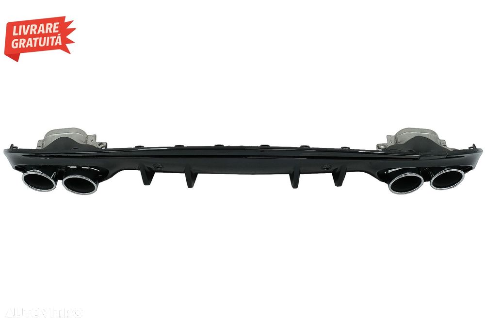 Difuzor cu ornamente evacuare Mercedes C-Class W205 S205 (2014-2020) C43 Design pe- livrare gratuita - 2