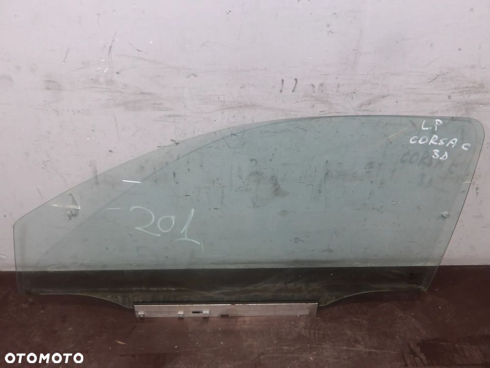 OPEL CORSA C 00-03 1.2B SZYBA LEWA PRZEDNIA - 1