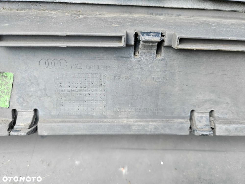 Zderzak Tyl Tylny S-Line Bialy Dyfuzor Audi A4 B8 Sedan - 39