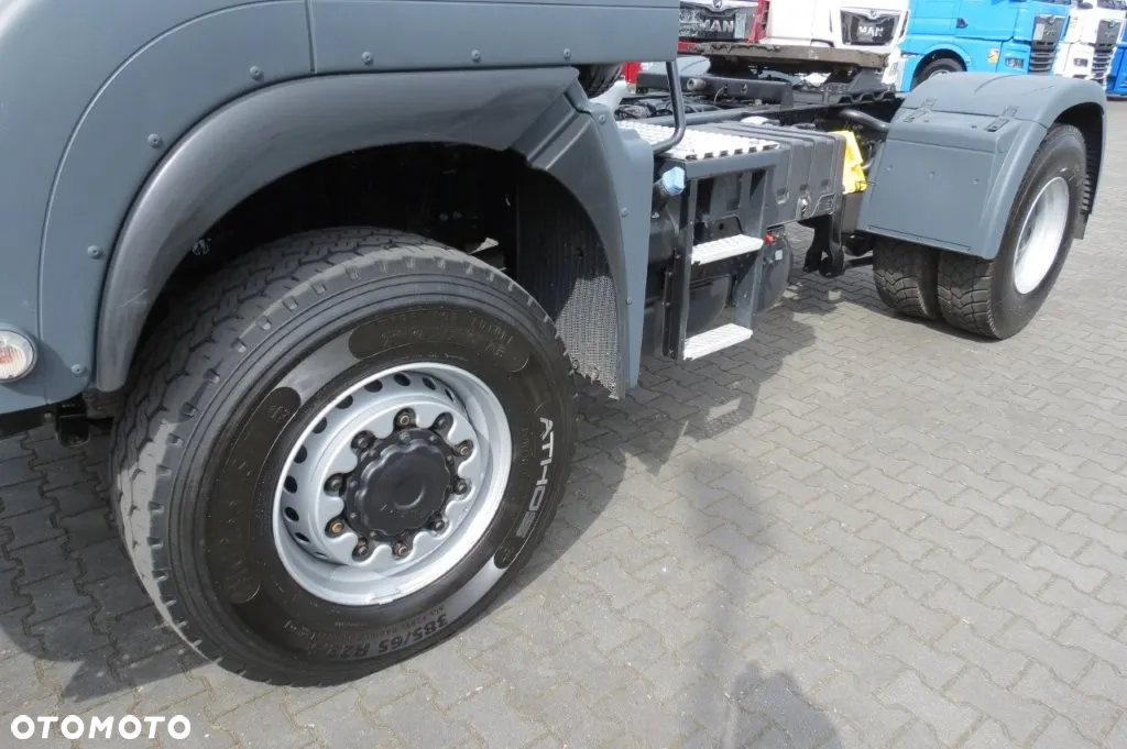 MAN TGS 18.460 4x4 REDUKTOR HYDRAULIKA NOWE OPONY RETARDER PO KONTRAKCIE SERWIS MAN DE - 15
