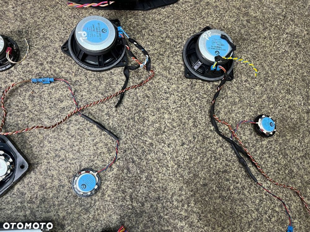Glosniki glosnik wzmacniacz HiFi subwoofer syczki zestaw audio BMW E70 X5 - 6